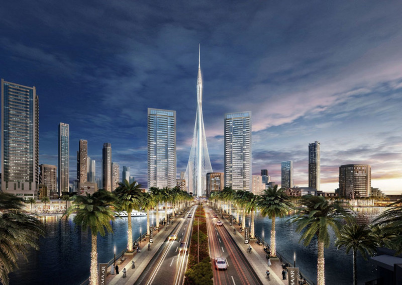 It’s going to cost around $1 billion to build and it will be over 2,700ft (828m) high