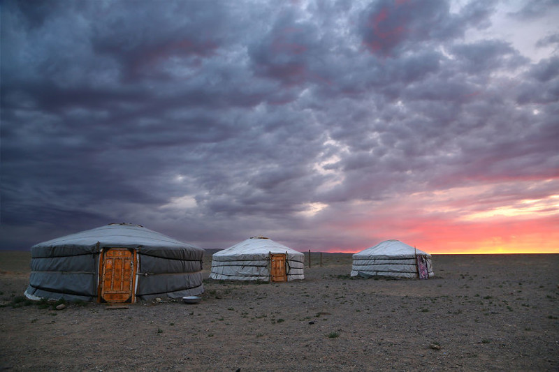 #11 Sunrise In Gobi Desert, Mongolia