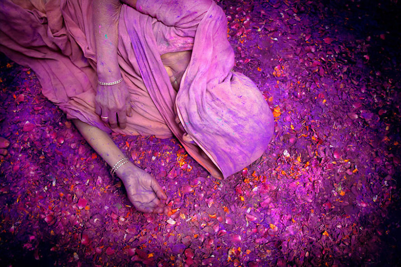 #12 Holi Celebrations In Vrindavan, India