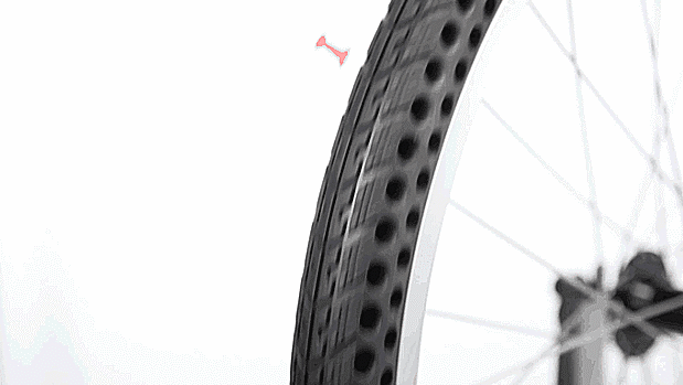 Cyclists can ride these tires for up to 5,000 miles Cyclists can ride these tires for up to 5,000 miles