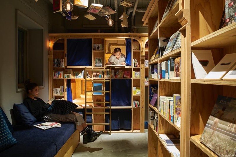 Sleep In A Bookshelf With 5000 Books In Kyoto’s New Bookstore-Themed Hostel