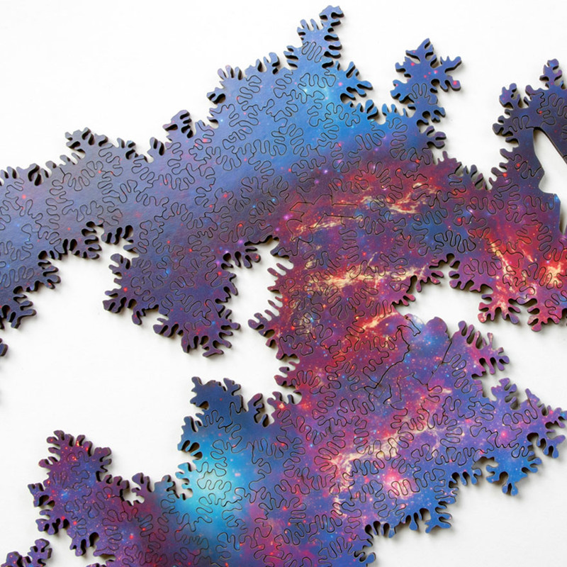 Infinity Galaxy Puzzle That Has No Beginning Or End And Can Be Assembled In Any Direction