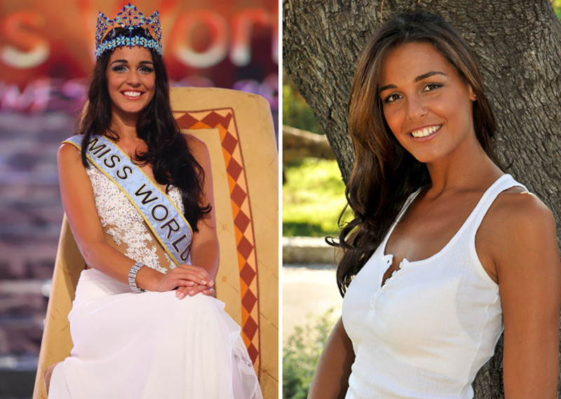 #19 Kaiane Aldorino (Gibraltar), Miss World 2009