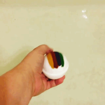 Harry Potter Bath Bomb That Tells Which Hogwarts House You Belong In When It Dissolves