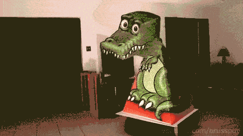 13. No matter what angle you look at this dinosaur from, it is looking at you! 13. No matter what angle you look at this dinosaur from, it is looking at you!