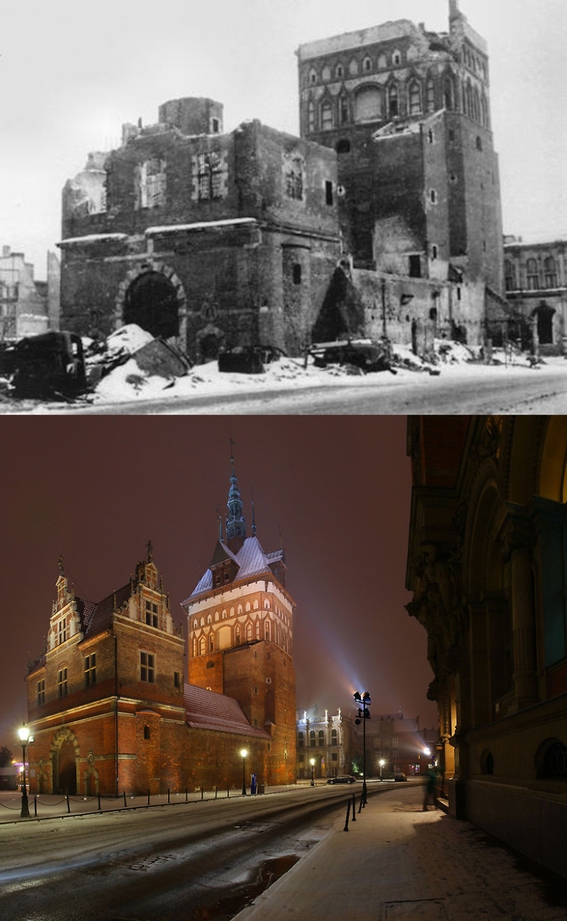 I Photograph Gdańsk -the Old City Destroyed In 90% During The War, Rebuilt By The Polish People