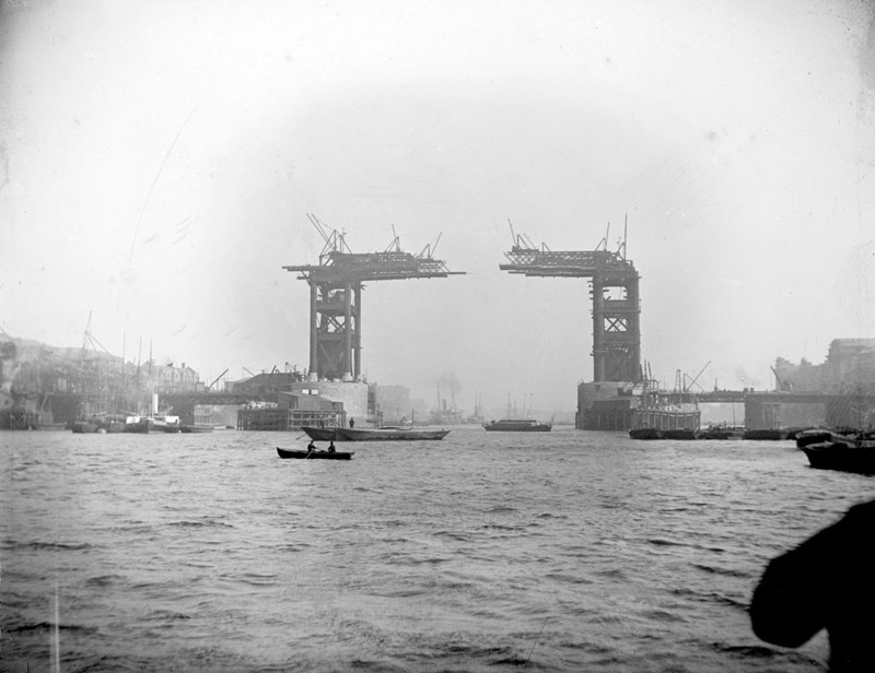 6. TOWER BRIDGE, LONDON c. 1889