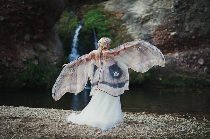 Gorgeous Hand-Drawn Butterfly Scarves Will Give You Wings