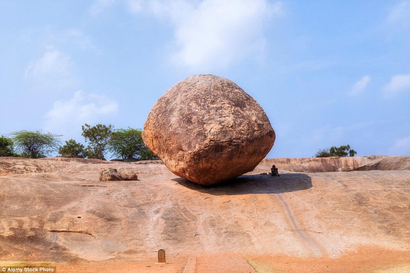 The mystery of the 250-ton boulder that has defied gravity for over 1,300 years 