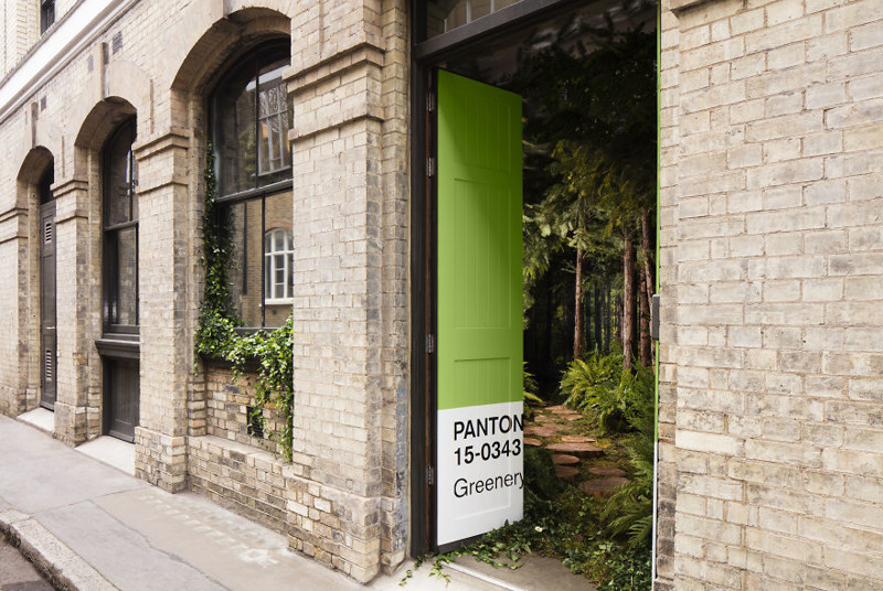  Airbnb And Pantone Create “outside In” House In London To Help People Fight The Winter Blues