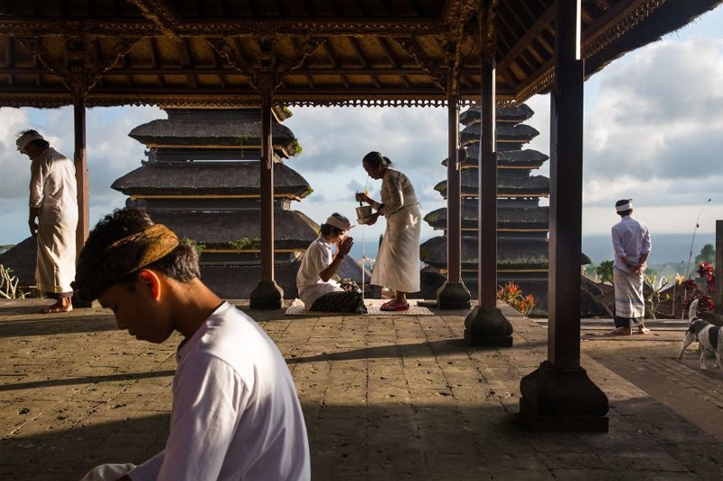 #21 Honorable Mention, People: Blessings At Besakih, Bali