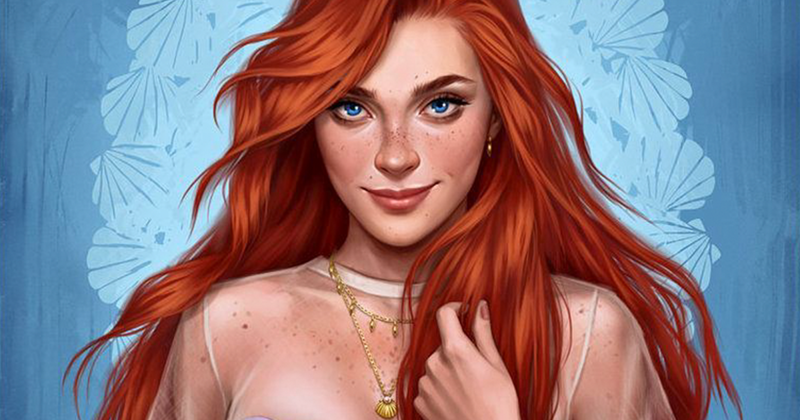 Illustrator Shows How Disney Princesses Would Look Like If They Lived In 2017