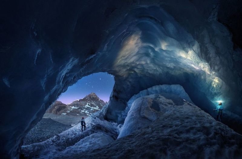 #14 Athabasca Cave By Juan Pablo De Miguel (Honorable Mention In Fragile Ice Category)