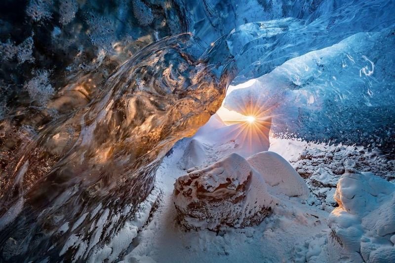 #26 Ice Cave By Markus Van Hauten (Remarkable Award In The Beauty Of The Nature Category)