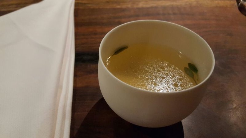 “Antelope bone broth with sage. It was actually really nice, but I needed to move on from Bambi’s relatives”