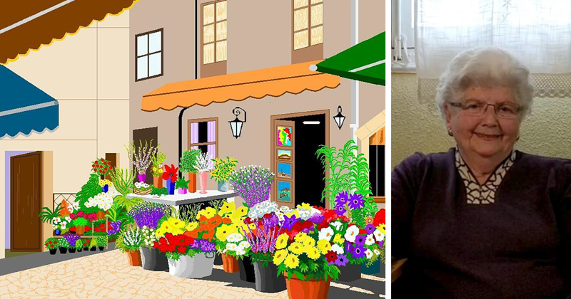 87-Year-Old Spanish Granny Is Killing It With Microsoft Paint
