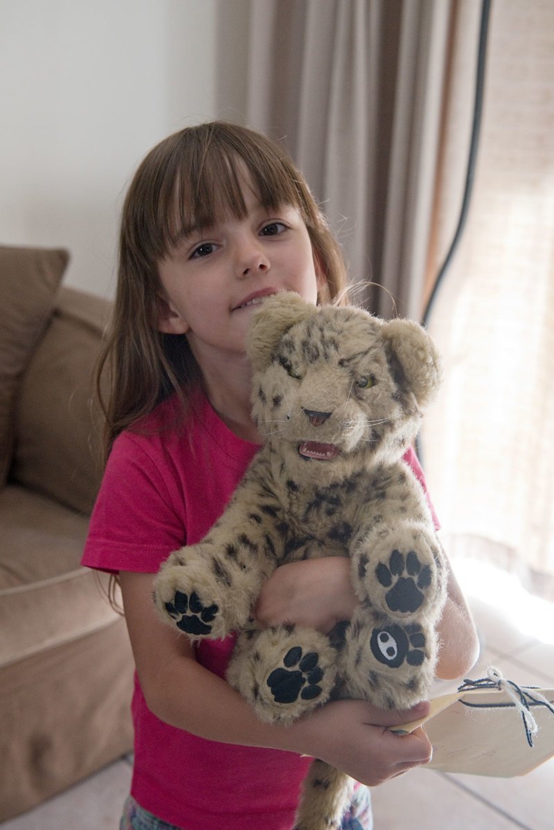 In a South African home living on $2,862/month per adult, the favorite toy is a stuffed animal