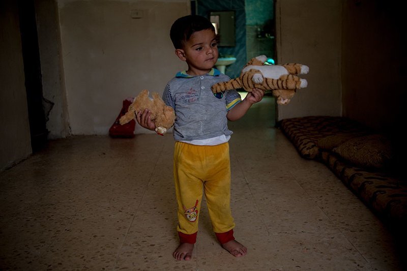 In a Jordanian home living on $249/month per adult, the favorite toys are stuffed animals