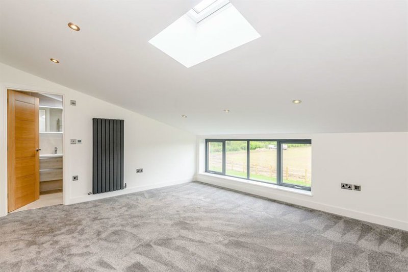 There are 4 light and spacious bedrooms