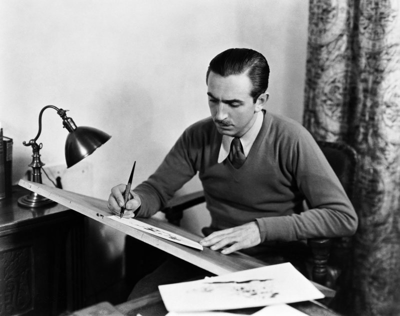 7. During World War II, Walt and his team of animators helped produce close to 70 hours of instructional films for all branches of the armed forces.