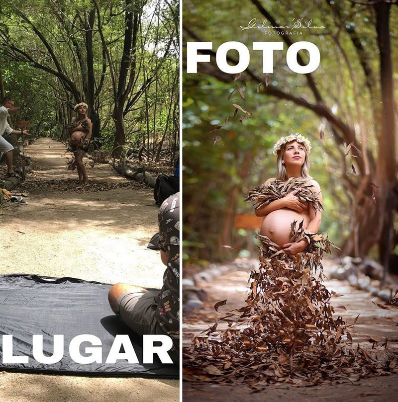 This Photographer Surprises The Internet With The Backstage Of His Photos
