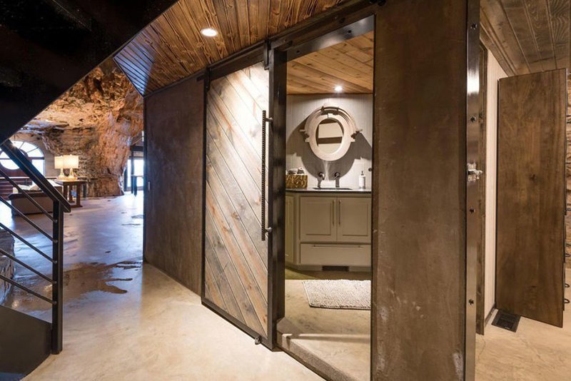 Last updated in 2014, this 5,800-square-foot cave home has four bedrooms and four bathrooms