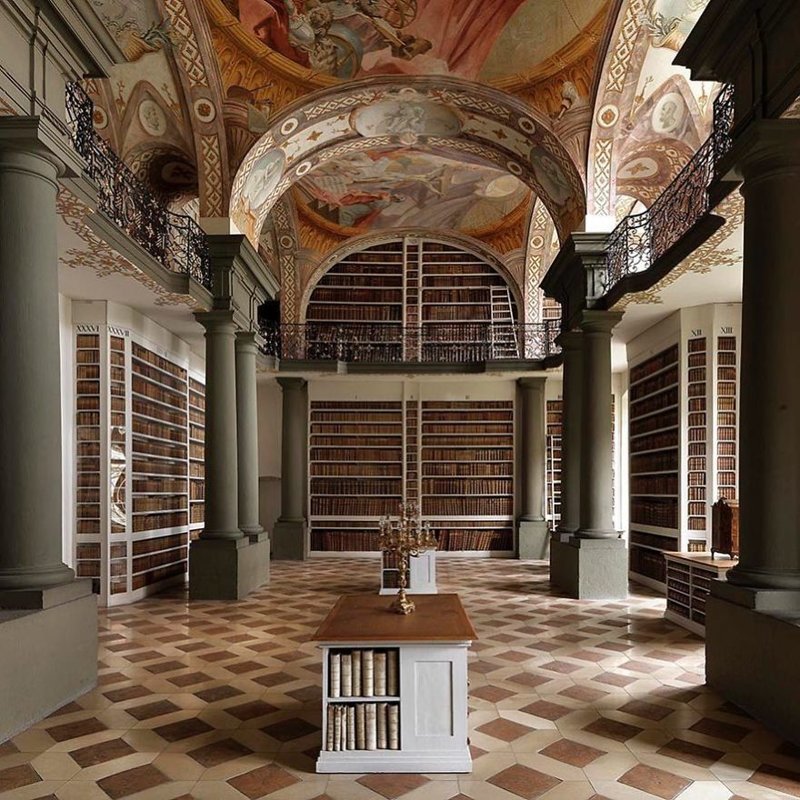 #17 Saint Emmeram's Abbey Library, Regensburg, Germany