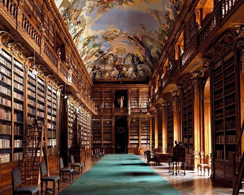 #16 Strahov Monastery Library, Prague, Czech Republic