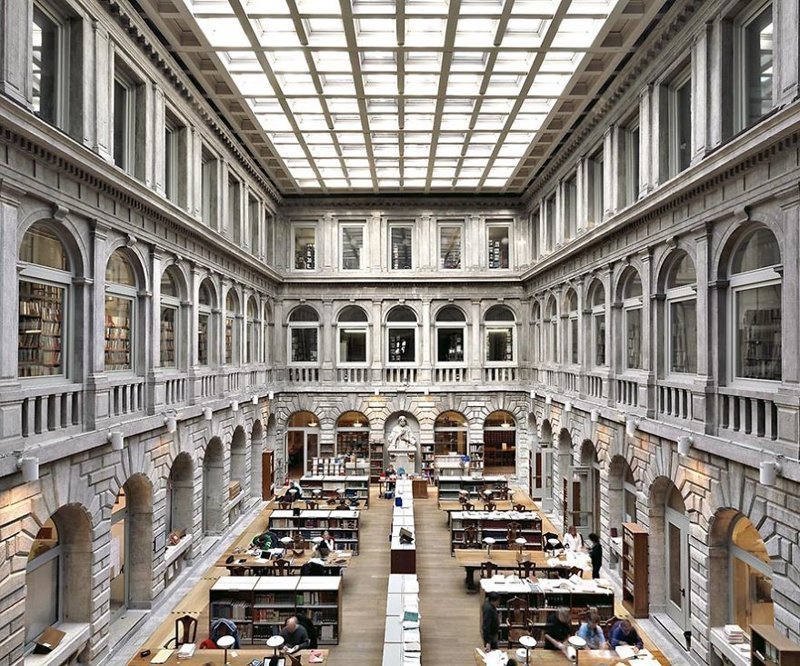 #12 National Library Of St Mark's, Venice, Italy