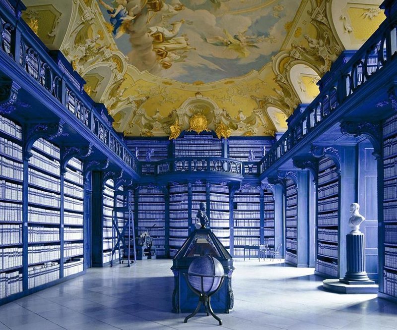 #9 Seitenstetten Abbey Library, Seitenstetten, Austria