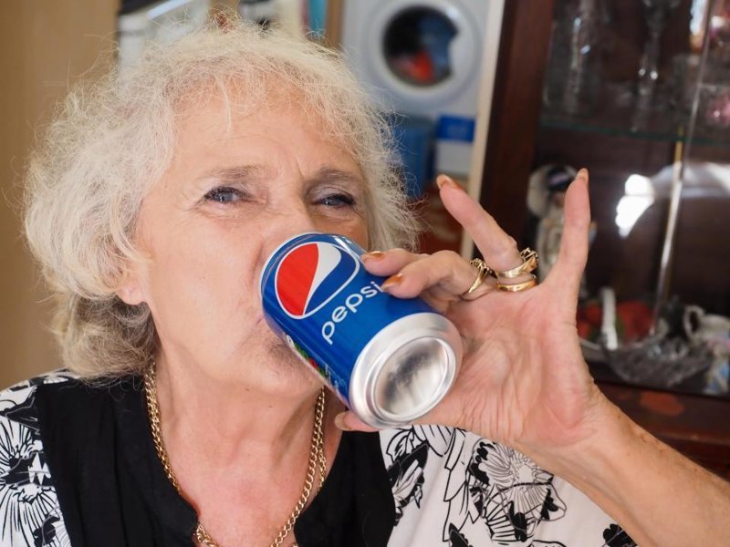 Jackie loves Pepsi and refuses to have any Coca Cola in her home