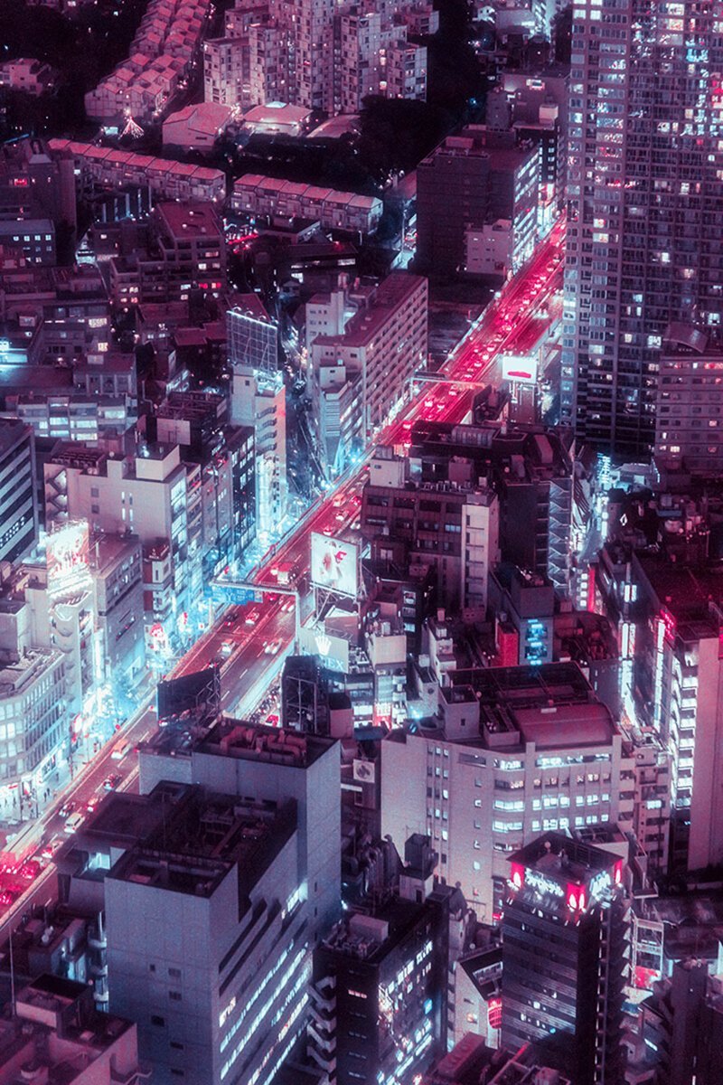 My 27 Surreal Photos Of Tokyo At Night