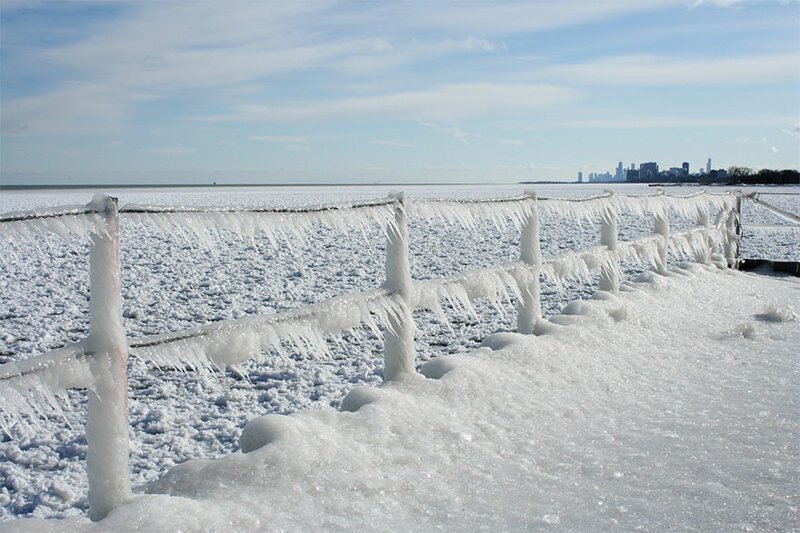 Frozen Lake Michigan Shatters Into Millions Of Pieces And Results In Surreal Imagery