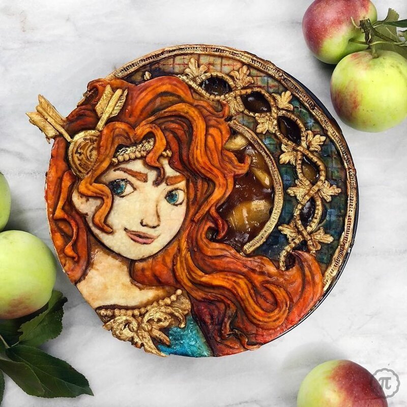 #7 Princess Merida Apple Spice Pie