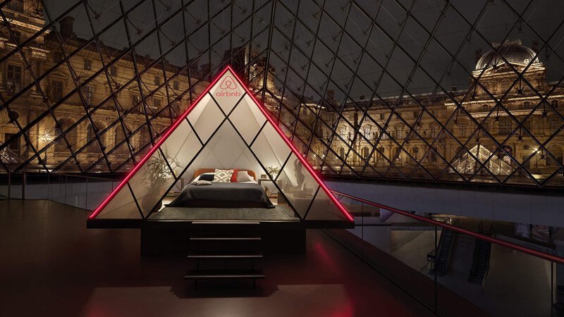 Airbnb has partnered with the Musée du Louvre to offer two lucky people the experience of a lifetime