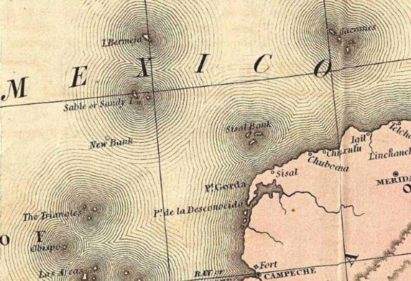 #15 Bermeja Island That Existed In Maps Until 1846 Disappears And Nobody Can Find It