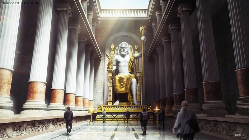 Stunning Images Of The Seven Wonders Of The Ancient World Restored In Their Prime
