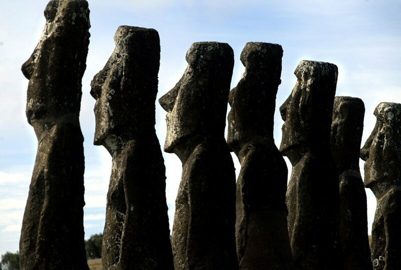 Under Chilean law, the moai are considered part of the landscape and not just objects