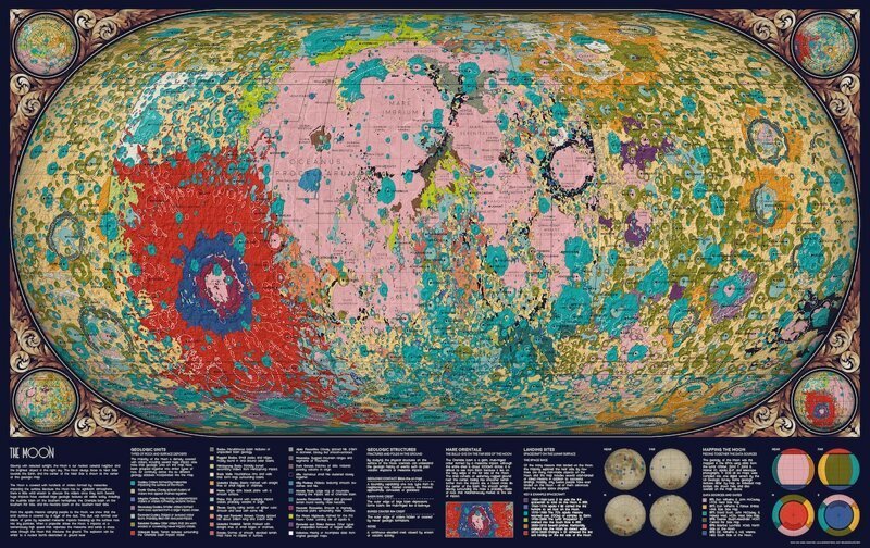 Check out more of the impression astronomy maps from Atlas of Space.