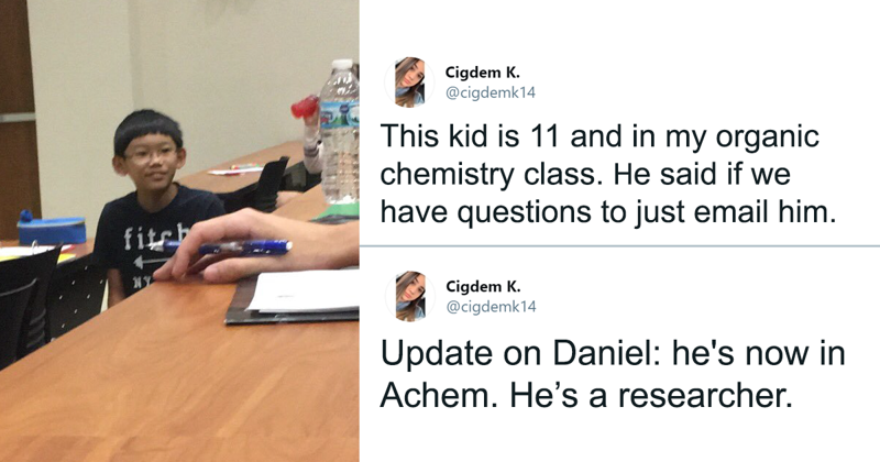 Someone Checks On Boy Genius That Went Viral At 11-YO, Finds Out He’s A Published Researcher At 13