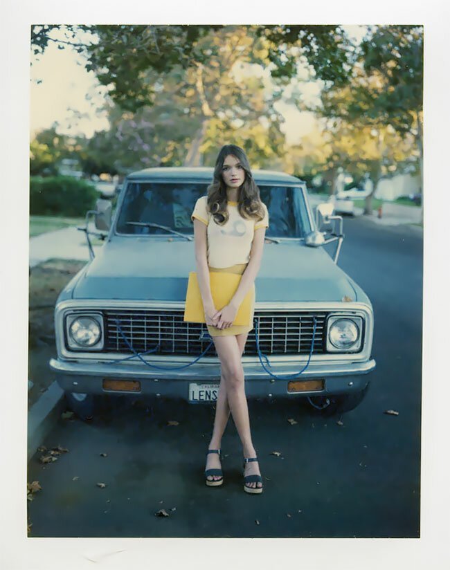 25 Rare And Cool Polaroid Prints Of Teen Girls In The 1970s.
