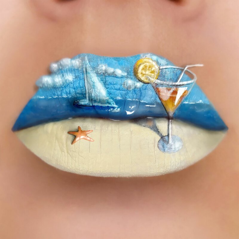 Ukrainian Makeup Artist Is Blowing Minds With Her Stunning Lip Art