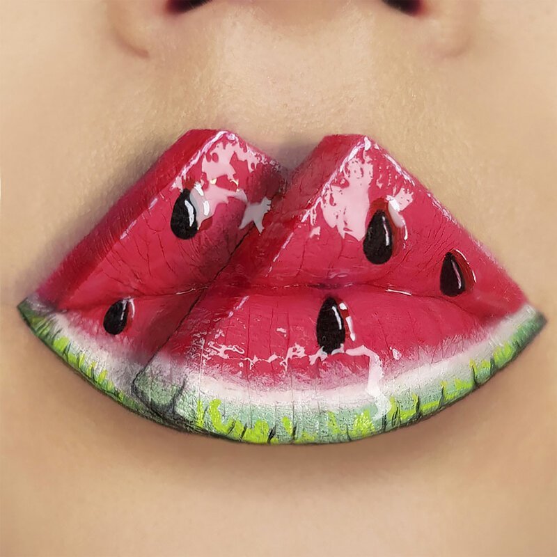 Ukrainian Makeup Artist Is Blowing Minds With Her Stunning Lip Art.
