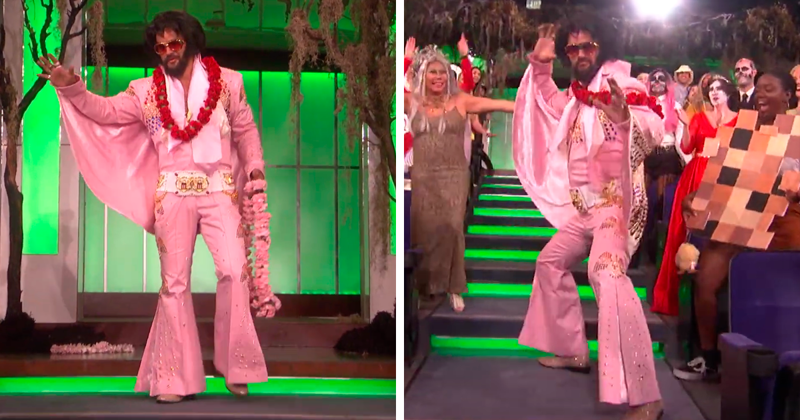 Jason Momoa’s Elvis Costume Is What We Wanted To See On Halloween This Year