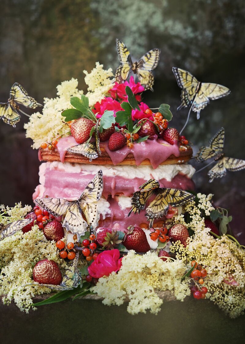 #6 Swallowtail Fairy Cake