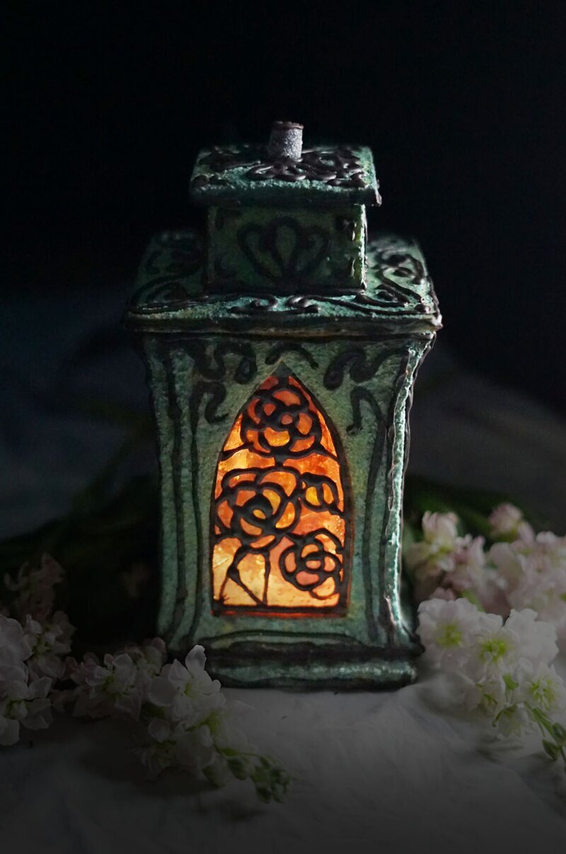 #9 Art Nouveau Lantern