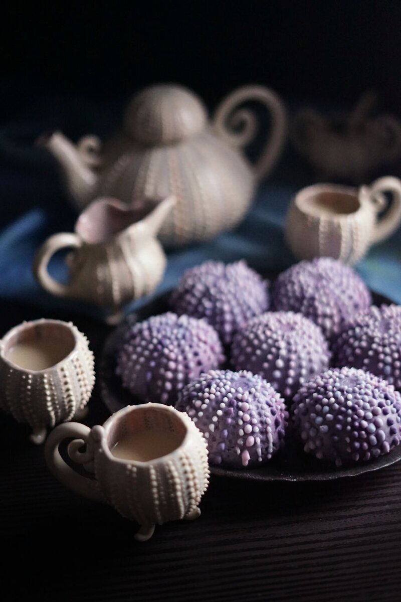 #4 Sea Urchin Tea Cakes