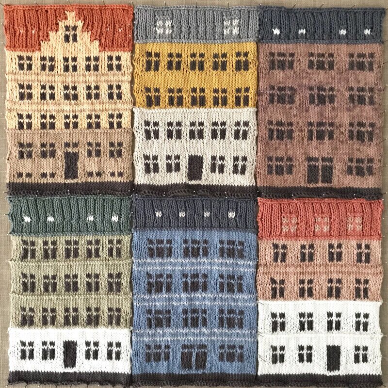 Copenhagen’s Distinct Architecture Knit into Color-Blocked Urban Landscapes by Jake Henzler