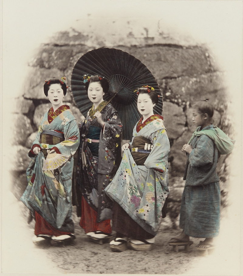 Фотографии японии 19 века