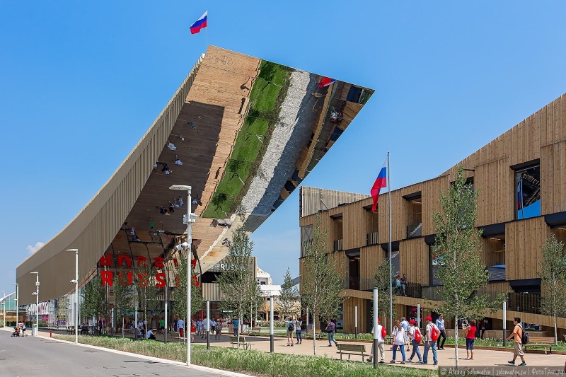 Российский павильон на Экспо 2015 в Милане 